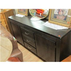 SIDEBOARD - DARK GREY - NEW - FLOOR MODEL DISPLAY