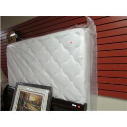 QUEEN MATRESS - NEW - DOUBLE PILLOW TOP - HEAVY DUTY COIL