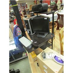 COMPUTER DESK - GREAT FOR SMALL AREA