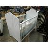 Image 1 : CRIB - WHITE - CONDITION UNKNOWN