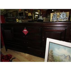 DARK ESPRESSO BUFFET - 5 DRAWER & 2 DOOR - NEW