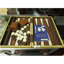BACKGAMMON GAME BOARD