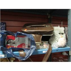 VHS TAPES, MINI HOUSES, CAMERA CASE & FERBI