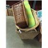 Image 1 : WICKER BASKETS & ASSORTED