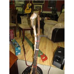 BUNDLE OF TWIG WALKING STICK & CANES