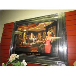 FRAMED PRINT "JAVA DREAMS" - C CONSANI