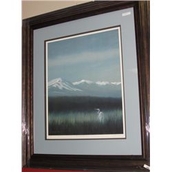 FRAMED LIMITED EDITION "THE SENTINELS" - C MACCLURE