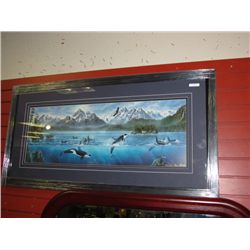 FRAMED LIMITED EDITION "SECRET PASSAGE" - KEN SKODA