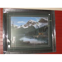 FRAMED LIMITED EDITION "MOUNTAIN SERENITY" - FRED BUCKWITZ