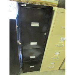 METAL FILE CABINET - 4 DRAWER