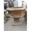 Image 2 : CONCRETE - LARGE OCTAGON PLANTER - ~23 X 24"H
