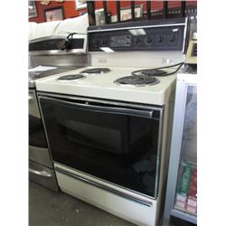 STOVE - VIKING - SELF CLEANING - ALMOND & BLACK APPLIANCE SOLD $75 OR MORE - 24 HOUR WARRANTY - MOND