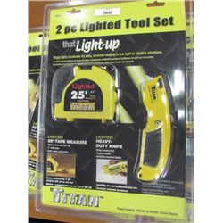 TAPE MEASURE SET - NEW - 2PC