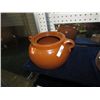 Image 1 : BEAN POT - MEDALTA - HAIR LINE CRACK