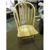 Image 1 : DINING CHAIR - MAPLE - ARROW BACK - NEW - BID X 6