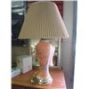 Image 1 : TABLE LAMP - PEACH COLOR BASE