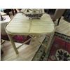 Image 1 : PATIO BAMBOO TABLE - NEW - SQUARE