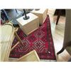 Image 1 : AREA CARPET - HAND KNOTTED PERSIAN STYLE - ~ 4 X 7'