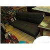 Image 1 : BLACK LEATHER STYLE KLICK KLACK COUCH - NEW