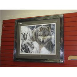 FRAMED LIMITED EDITION "MASTER OF THE NORTH" - DENIS MAYER JR