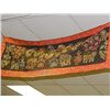 Image 1 : TAPESTRY - HAND CRAFTED INDIA STYLE - RED BOARDER