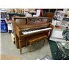Image 1 : WHIRLITZER APARTMENT SIZE PIANO & BENCH