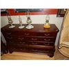 Image 1 : BOMBAY STYLE DRESSER/ BUFFET - WALNUT - NEW FLOOR MODEL (DISPLAY UNIT)