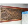 Image 2 : HAND CARVED WALL HANGING - (APPROX.  8' X 4') - DONE WITH ROUTER & CARING KNIFE - YELLOW CEDAR - COU