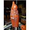 Image 2 : CARVED BAMBOO ORIENTAL WISE MAN
