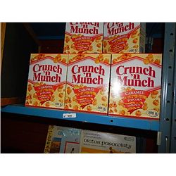 CRUNCH & MUNCH - 6 BOXES TOTAL