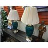 Image 1 : TABLE LAMPS - 2 - GREEN