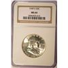 Image 1 : 1949-S FRANKLIN HALF DOLLAR NGC MS64