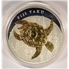 Image 1 : 2010 FIJI TAKU TURTLE GILTED 1 OZT .999 FS