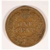 Image 2 : 1909-S INDIAN ONE CENT VF-XF KEY COIN!