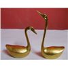 Image 1 : Designer Decorative Set of Two Ducks of weight 88.720g in Brass