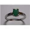 Image 1 : 2.100g Ring of Emerald in silver