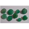 Image 1 : Natural African Emerald Cut stones of Round shapes of total weight 19.10 ct