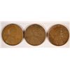 Image 1 : 3-1924-D LINCOLN ONE CENT NICE VG COINS 3 COINS