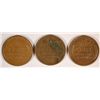 Image 2 : 3-1924-D LINCOLN ONE CENT NICE VG COINS 3 COINS