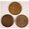 Image 1 : 3-1863 CIVIL WAR TOKENS NICE COINS