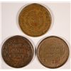 Image 2 : 3-1863 CIVIL WAR TOKENS NICE COINS