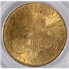 Image 3 : 1900 $20.00 GOLD LIBERTY PCGS MS63 NICE