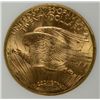 Image 3 : 1923 $20 GOLD NGC MS64