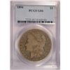 Image 1 : 1894 MORGAN DOLLAR PCGS GOOD 4 NICE
