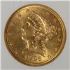 Image 2 : 1906 S $5 GOLD LIBERTY NGC MS 63
