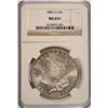 Image 1 : 1883 O MORGAN DOLLAR NGC MS 65+ BLAST WHITE