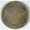 Image 2 : 1911-D BARBER QUARTER, VF/XF, ORIGINAL AND RARE!!!