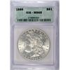 Image 1 : 1886 MORGAN DOLLAR ICG MS65 GEM, SUPER