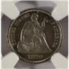 Image 2 : 1870  Seated Liberty half dime  NGC PF64  est $700-$725