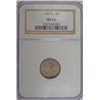 Image 1 : 1887-S SEATED DIME, NGC MS-65 GEM, SUPER COLORS